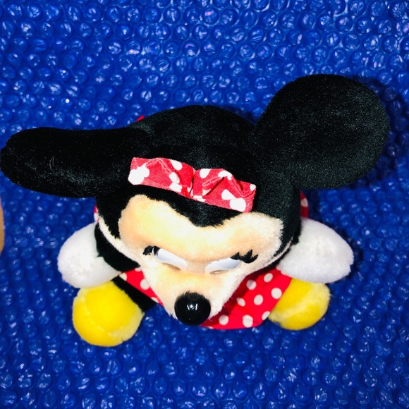 Vintage Minnie Mouse Disney World Theme Park Plush for Shelf Sitting WDW 1990's - Picture 7 of 10